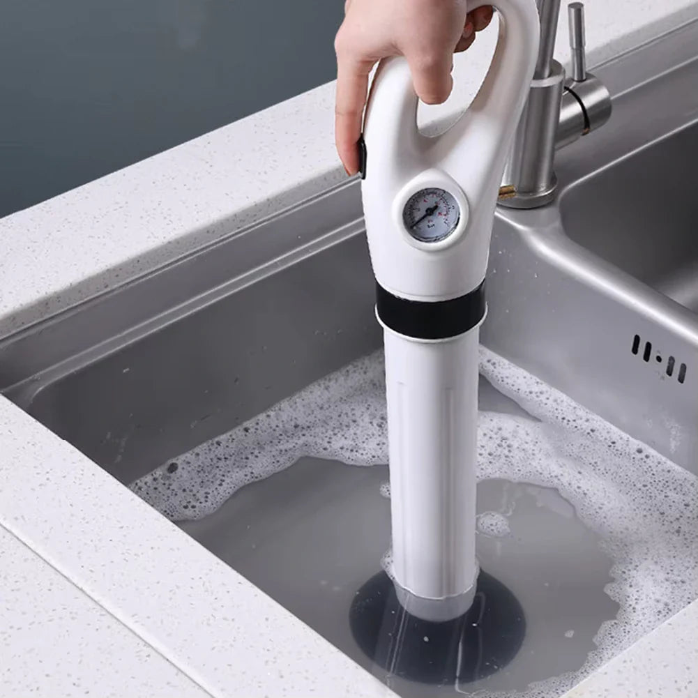Ontstopper met Luchtdruk – Efficiënte Afvoerreiniger voor Toilet, Gootsteen en Douche | Sansoti