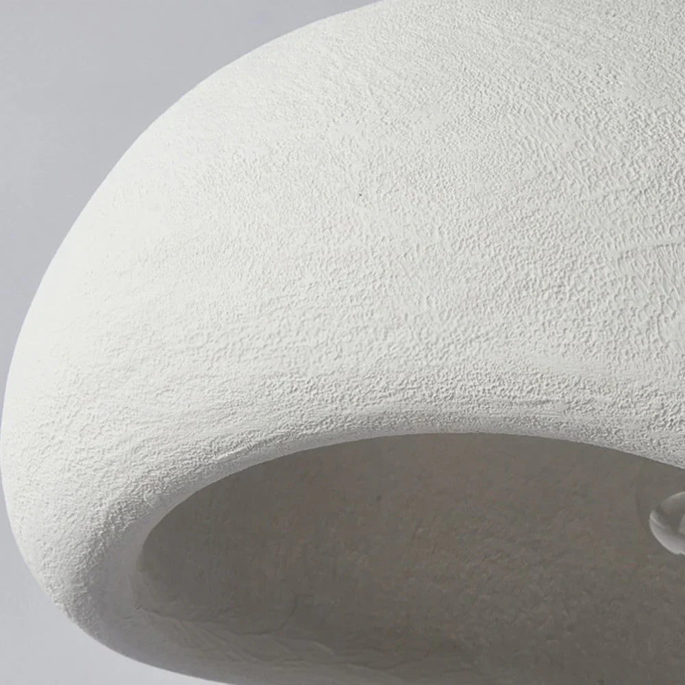 Minimalistische Hanglamp met Natuurlijke Textuur en Warm Sfeerlicht voor Eetkamer en Woonkamer | Sansoti