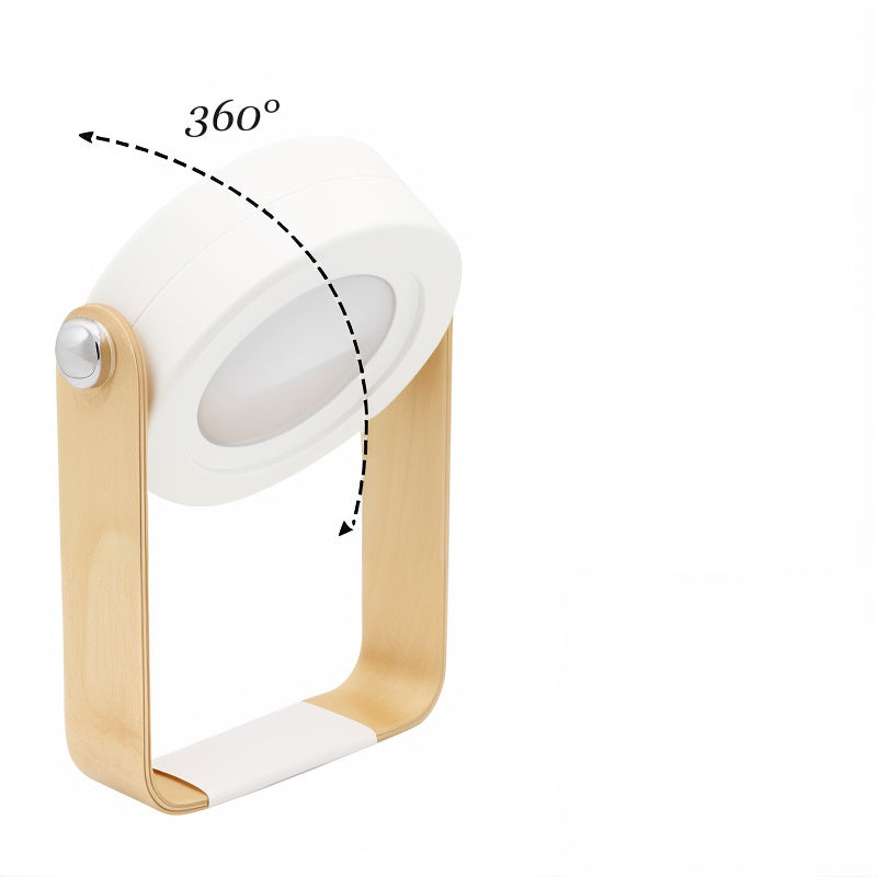 Dimbare LED-Lantaarn met USB-Oplaadbaar Sfeerlicht Warm Wit 3 Helderheidsstanden Draagbaar Tafellamp 25x12cm | Sansoti