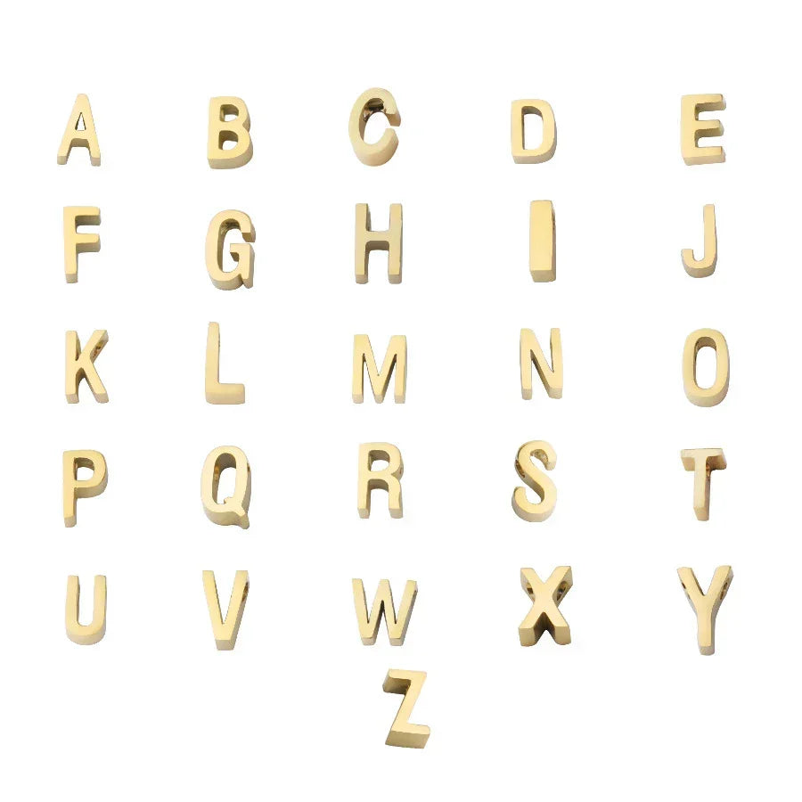 Minimalistische Initiaal Ketting met Letter Hanger RVS Verstelbaar Goud Zilver Dames Sieraad Elegante Ketting | Sansoti