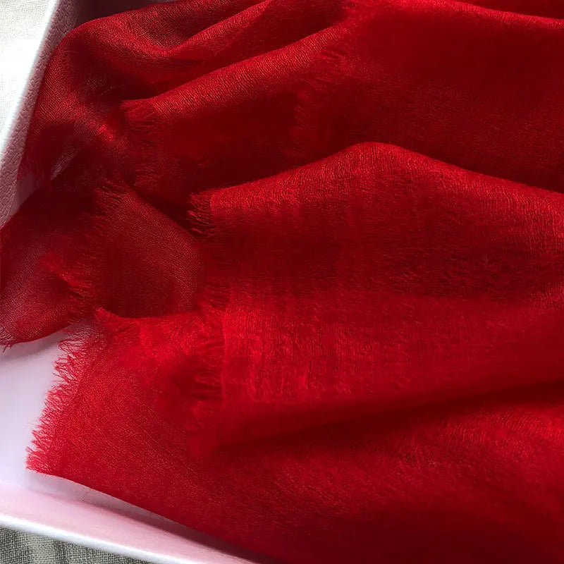 Cashmere Scarf for Women and Men 230x100cm Finest Ring Cashmere Ultralight Soft Winter Scarf for All Seasons | Sansoti