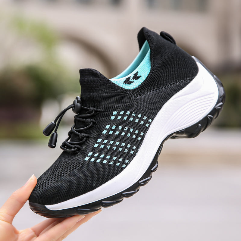 Orthopedische Wandelschoenen met Voetgewelfsteun Ademend Breimesh voor Plantaire Fasciitis Hielspoor Hallux Valgus Artritis | Sansoti
