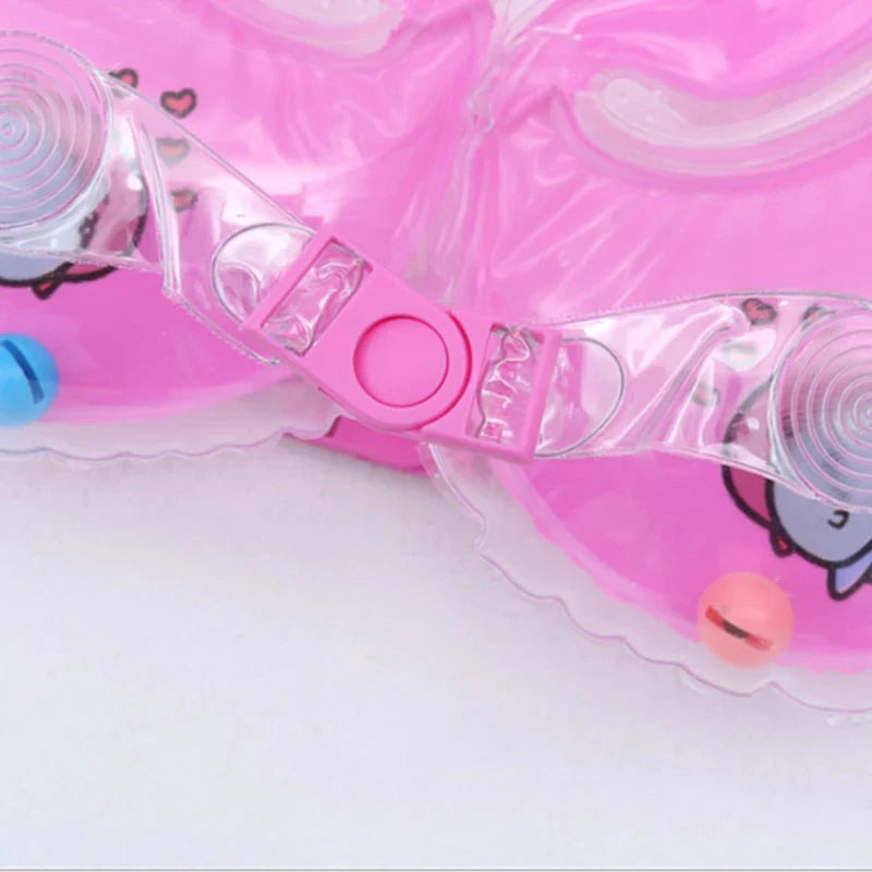 Baby Neck Ring Swimming Aid for Swim Lessons from 1 Month – Safe Baby Swimming with Inflatable Neck Float | Sansoti