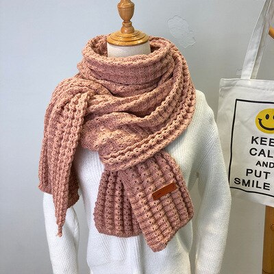 Handwoven Wool Scarf for Women Oversized 175cm Premium Winter Accessory Warm Elegant Soft Comfortable | Sansoti