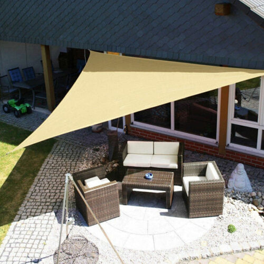 Sonnensegel Sonnenschutz Garten Terrasse Balkon UV-Schutz Wasserabweisend Mehrere Größen 5 Jahre Garantie | Restfield