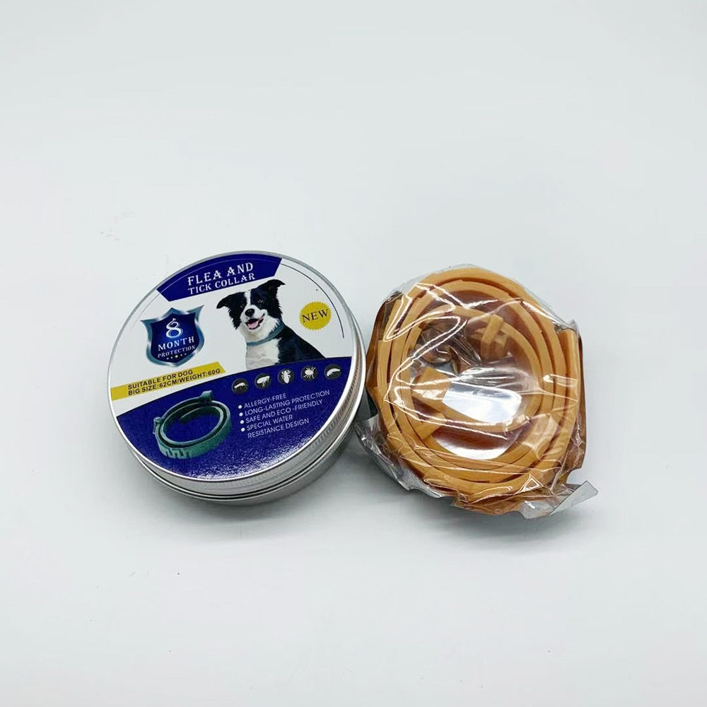 Flea and Tick Collar for Pets – Natural Formula – 8 Months Protection – Adjustable | Sansoti