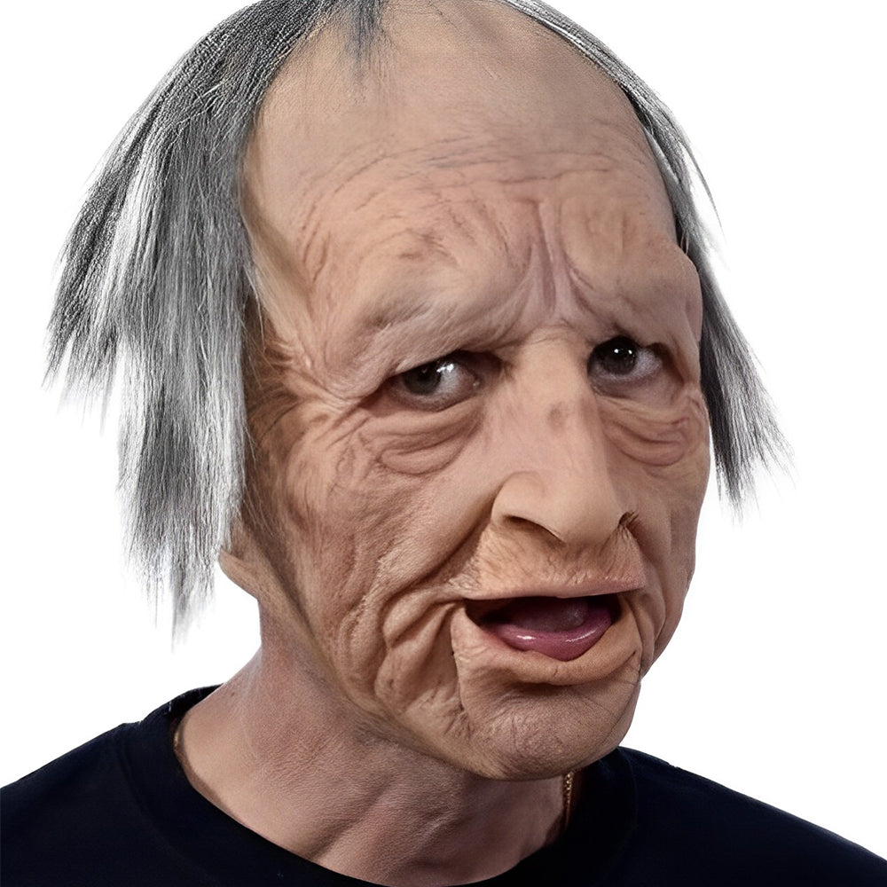 Realistische Latex Karaktermasker Volledig Hoofdmasker met Haren voor Halloween Cosplay Theater Feest | Sansoti