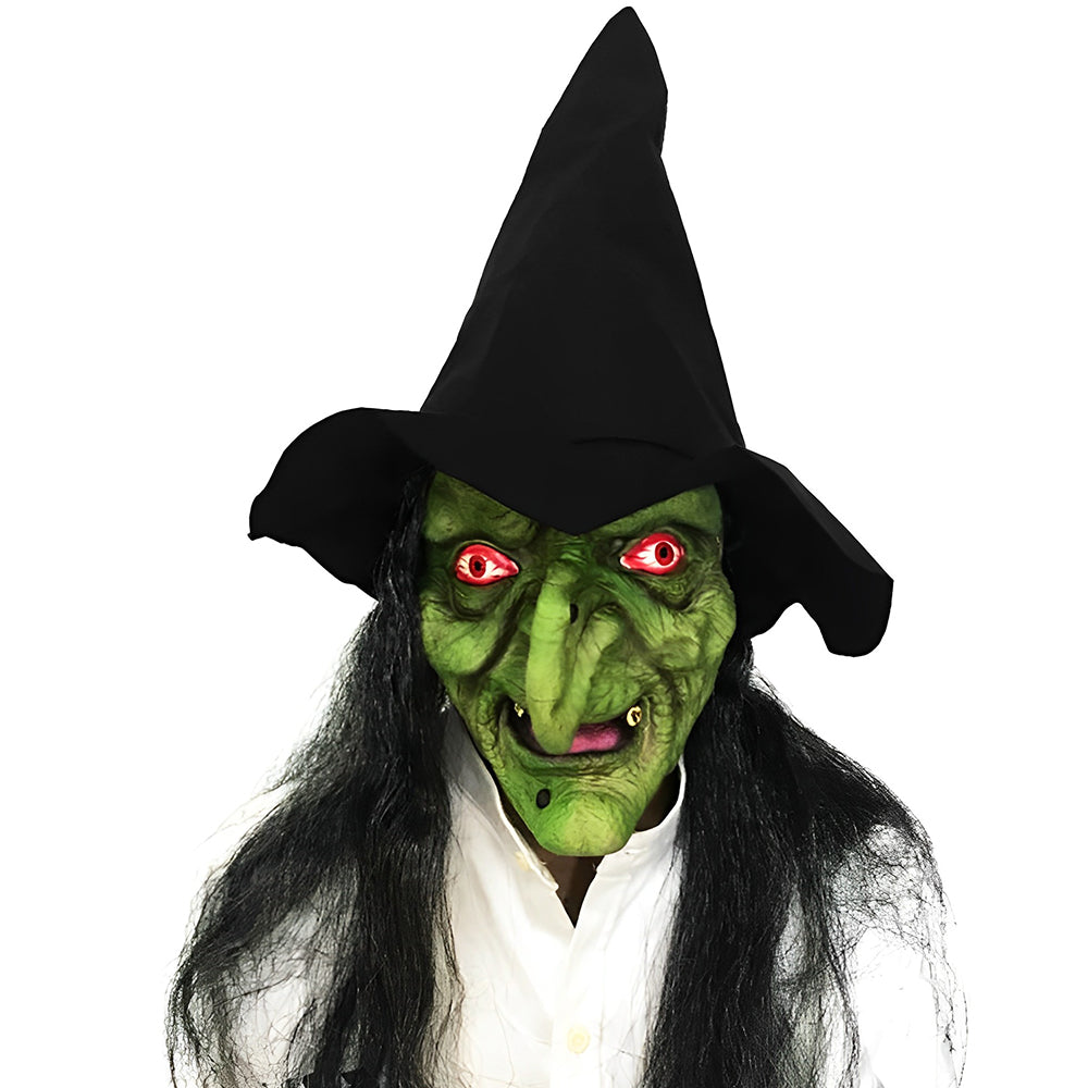 Realistische Latex Karaktermasker Volledig Hoofdmasker met Haren voor Halloween Cosplay Theater Feest | Sansoti