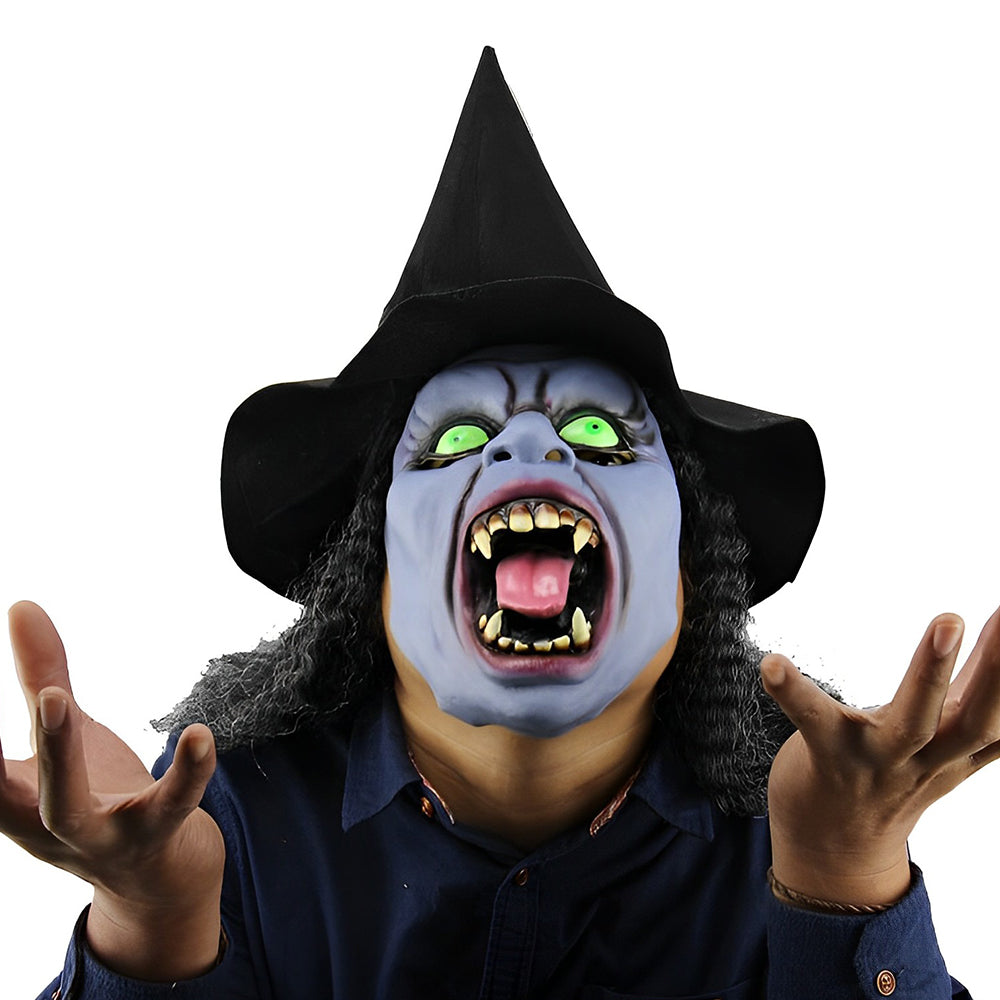 Realistische Latex Karaktermasker Volledig Hoofdmasker met Haren voor Halloween Cosplay Theater Feest | Sansoti