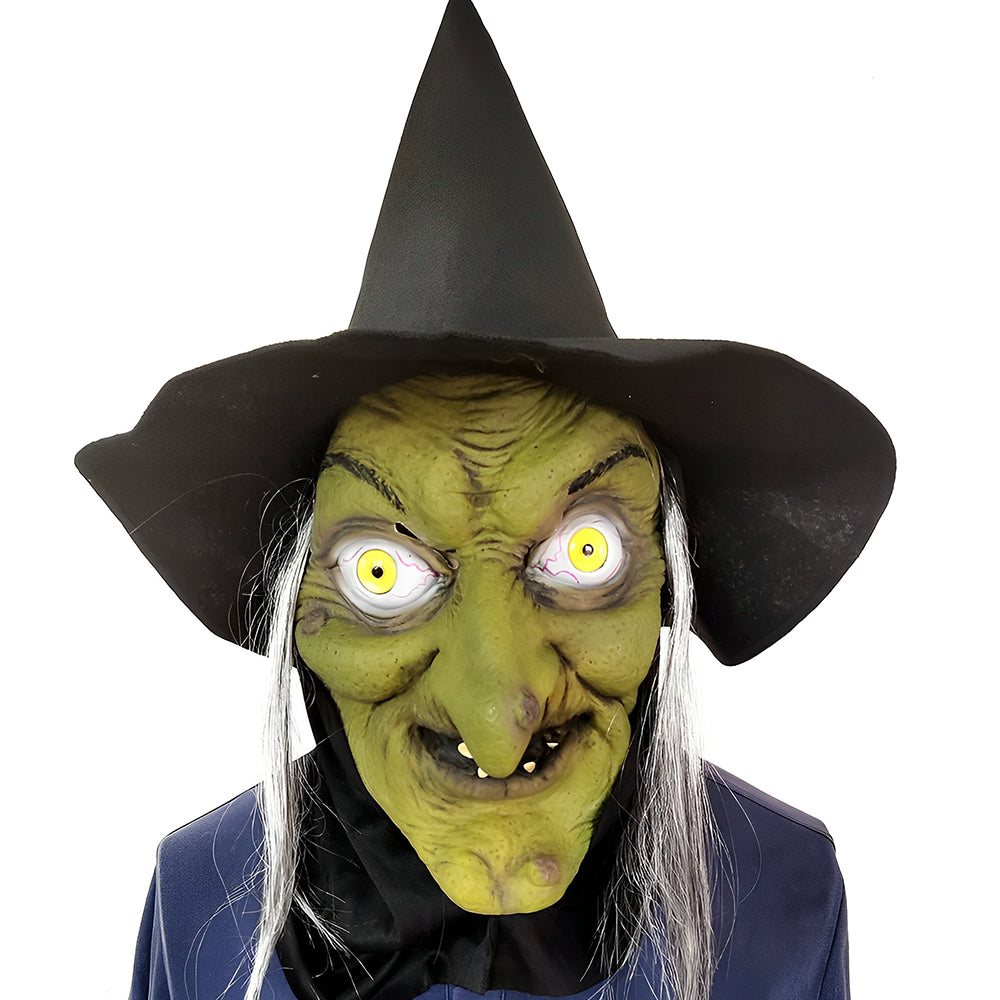 Realistische Latex Karaktermasker Volledig Hoofdmasker met Haren voor Halloween Cosplay Theater Feest | Sansoti