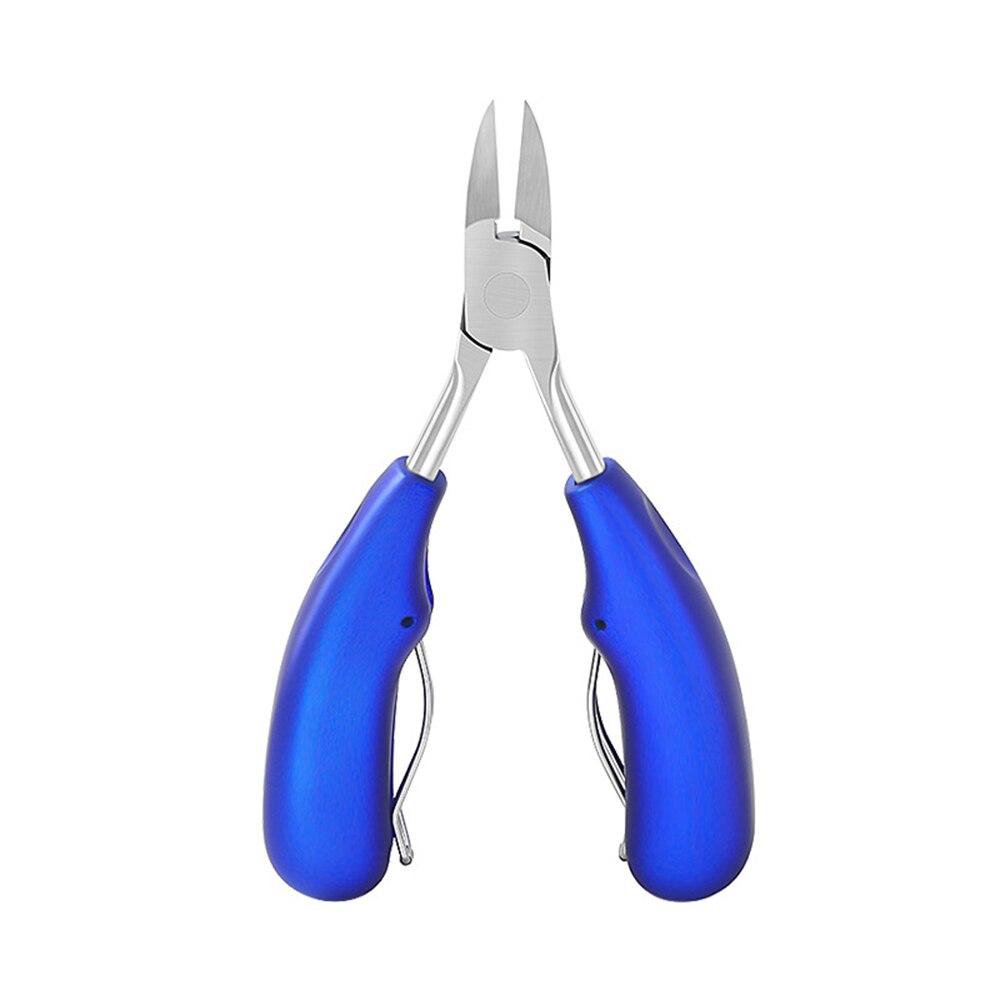 Professionele Teennagel Schaar RVS voor Dikke Nagels Gebogen Mesjes Ergonomische Antislip Grip Nauwkeurige Voetverzorging Hygienisch Duurzaam | Sansoti