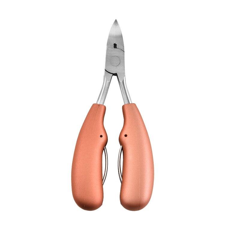 Professionele Teennagel Schaar RVS voor Dikke Nagels Gebogen Mesjes Ergonomische Antislip Grip Nauwkeurige Voetverzorging Hygienisch Duurzaam | Sansoti