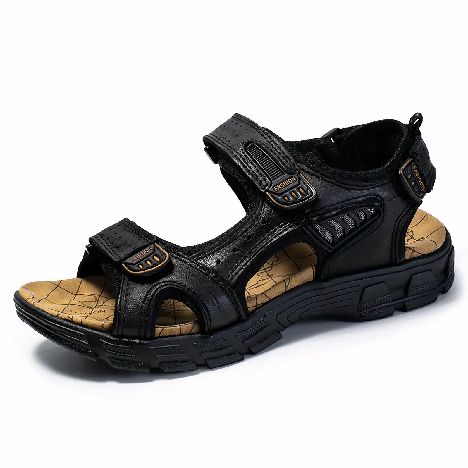 Orthopedische Herensandalen Maat 39-46 Ergonomisch Voetbed PVC Antislip Zool Voetsteun Pijnverlichting Comfort | Sansoti