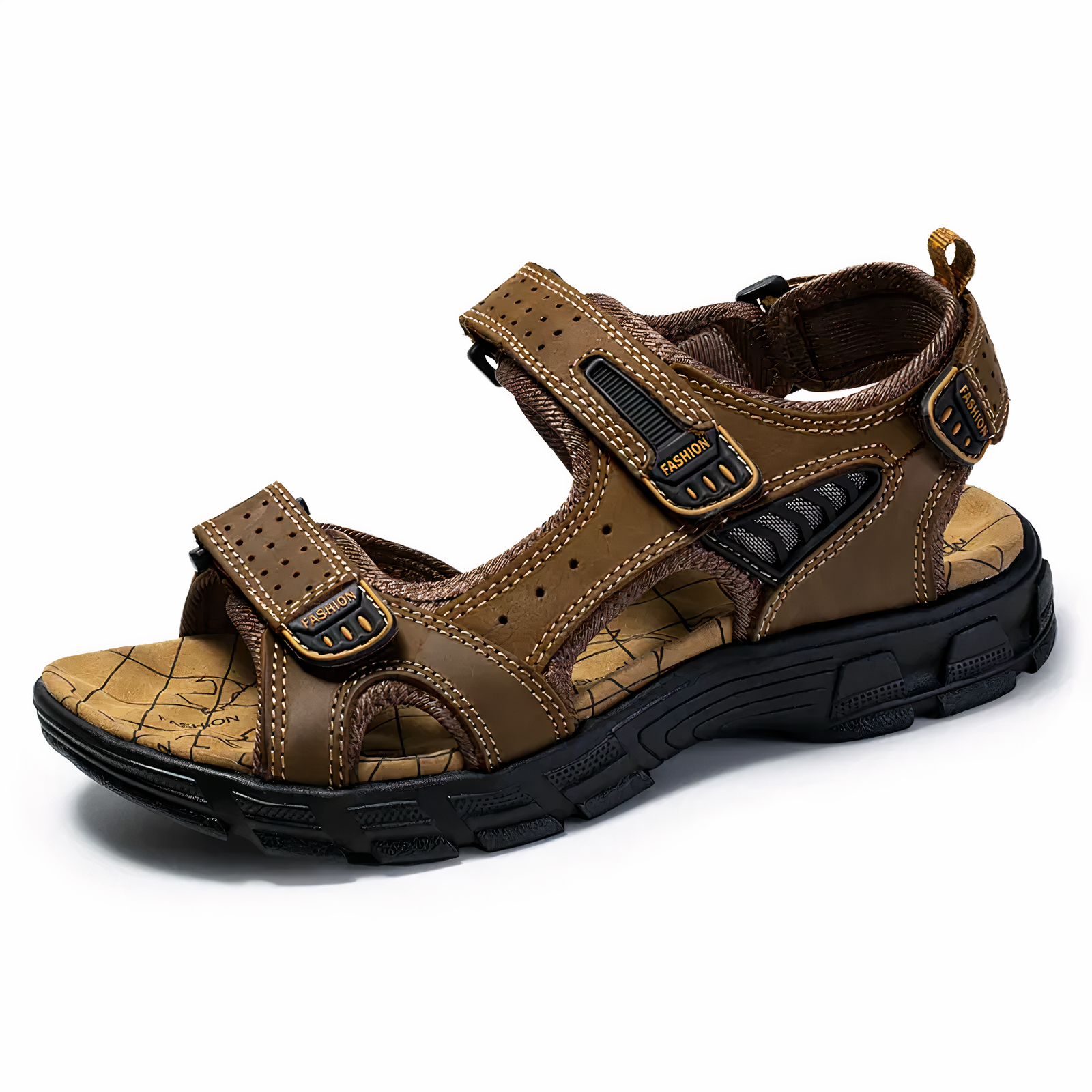 Orthopedische Herensandalen Maat 39-46 Ergonomisch Voetbed PVC Antislip Zool Voetsteun Pijnverlichting Comfort | Sansoti
