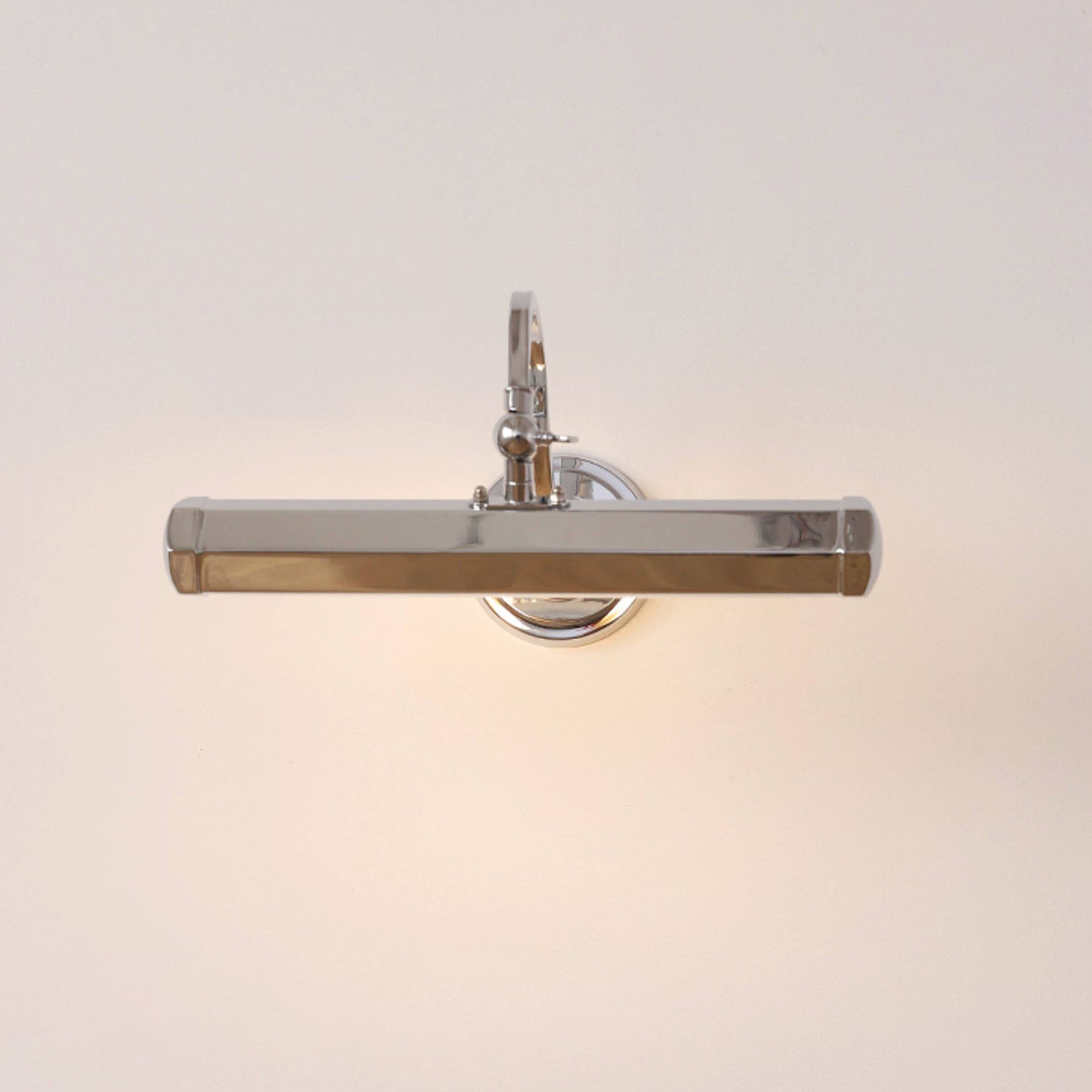 Verstelbare Design Wandlamp met Zwanenhals – IJzeren Picture Light met G9 Fitting in Chroom, Zwart of Koper | Sansoti