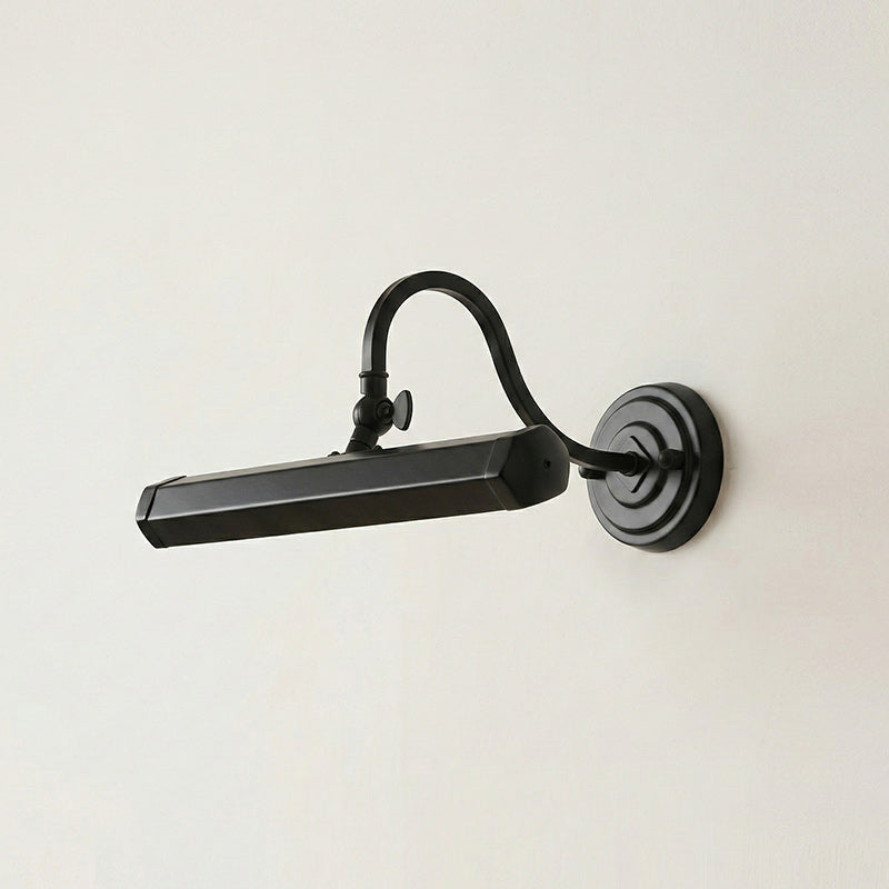 Verstelbare Design Wandlamp met Zwanenhals – IJzeren Picture Light met G9 Fitting in Chroom, Zwart of Koper | Sansoti