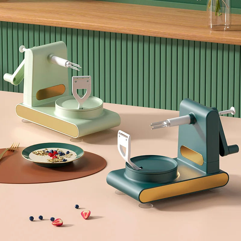 Handmatige Groenteschiller met 3 Verwisselbare Messen – Voedselveilig & Ergonomisch | Sansoti