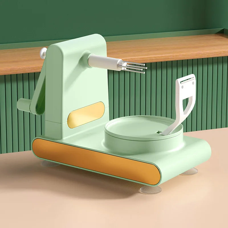 Handmatige Groenteschiller met 3 Verwisselbare Messen – Voedselveilig & Ergonomisch | Sansoti