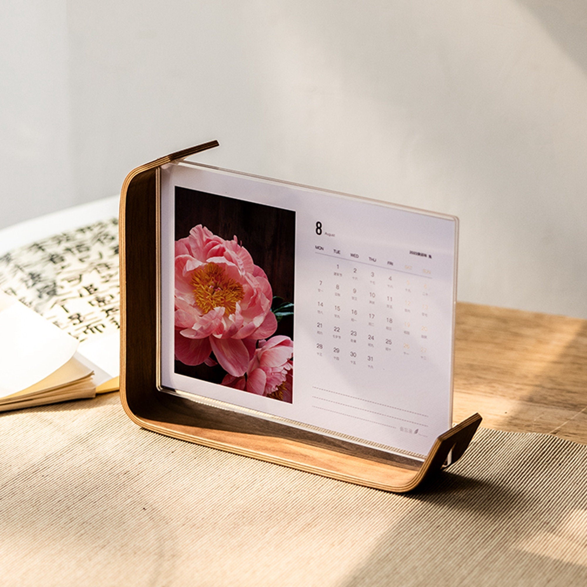 Houten Fotolijst met Dubbel Glas – Elegant Walnoot of Beuken Design voor 10x15 en 13x18 cm Foto's | Sansoti