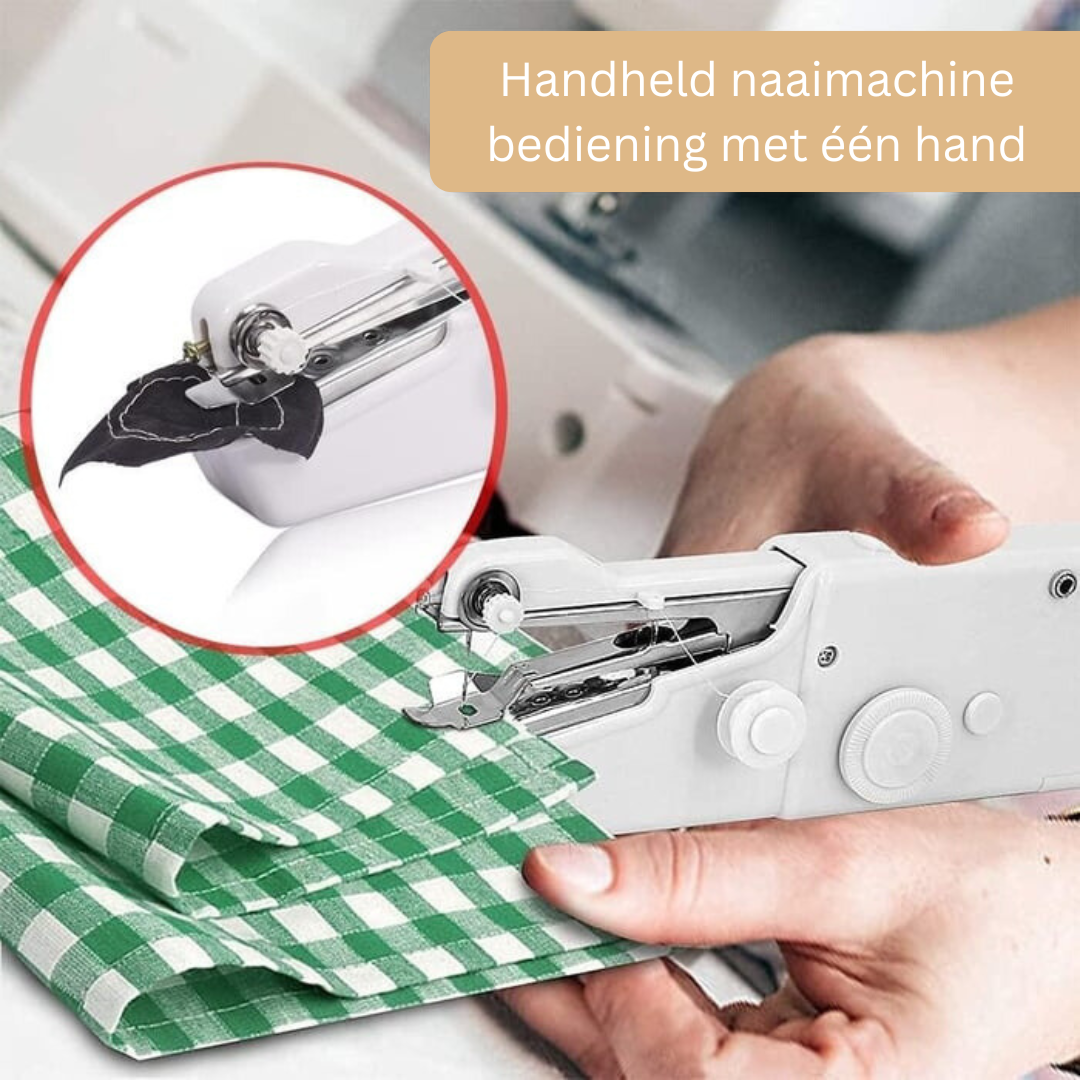 Draagbare Handnaaimachine – Compact en Gebruiksvriendelijk voor Snelle Reparaties Onderweg | Sansoti