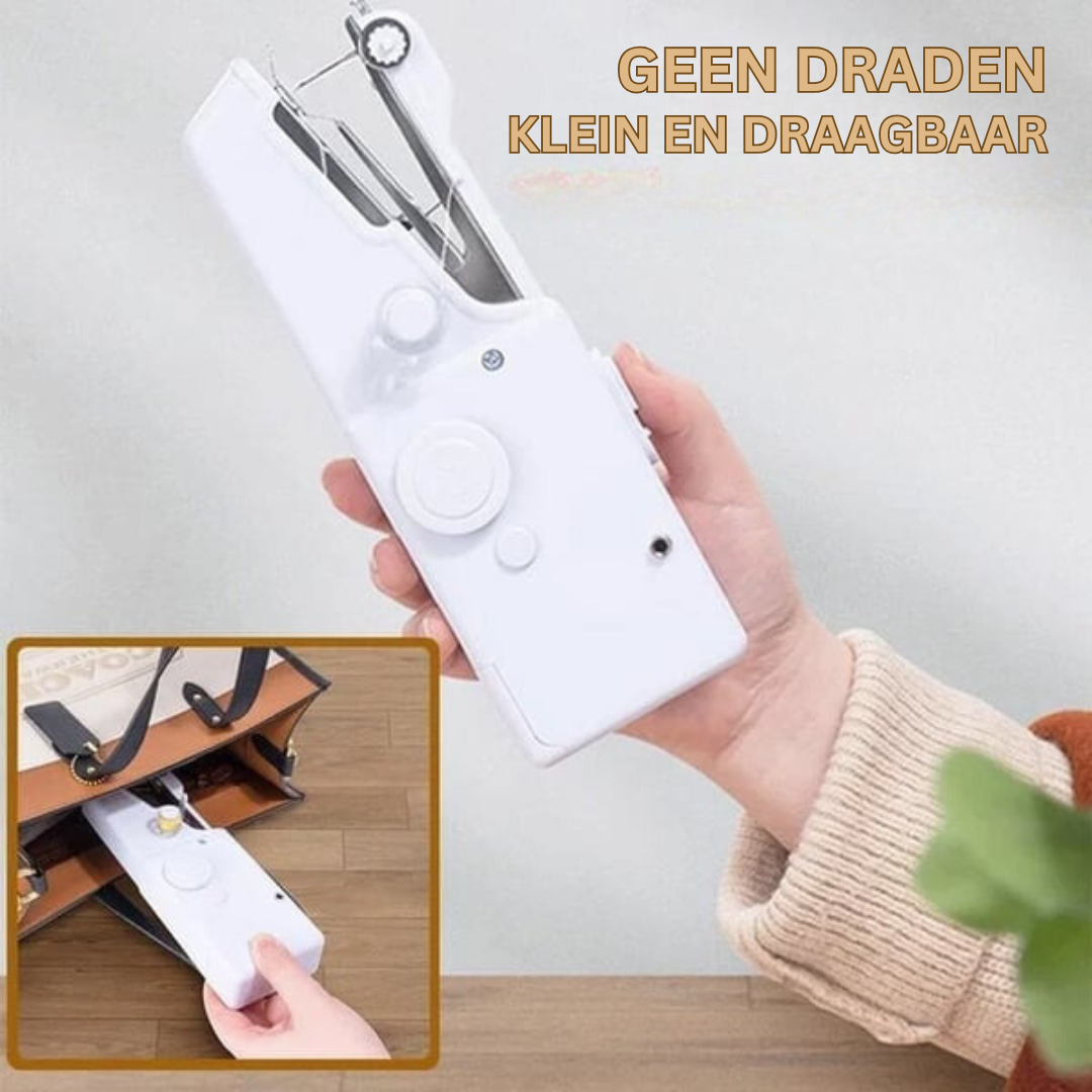 Draagbare Handnaaimachine – Compact en Gebruiksvriendelijk voor Snelle Reparaties Onderweg | Sansoti