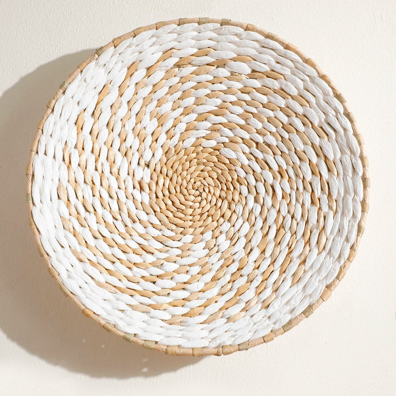 Handgeweven Zeegras Wanddecoratie Set - Bohemian Wandkunst Natuurlijke Texturen Unieke Patronen voor Rustieke en Moderne Interieurs | Sansoti