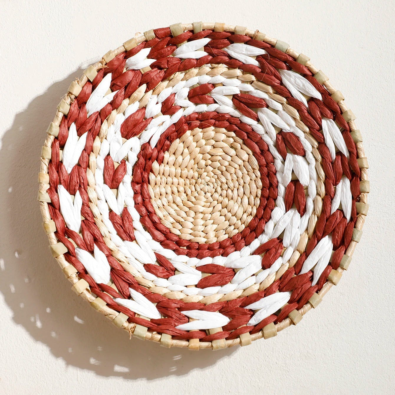 Handgeweven Zeegras Wanddecoratie Set - Bohemian Wandkunst Natuurlijke Texturen Unieke Patronen voor Rustieke en Moderne Interieurs | Sansoti