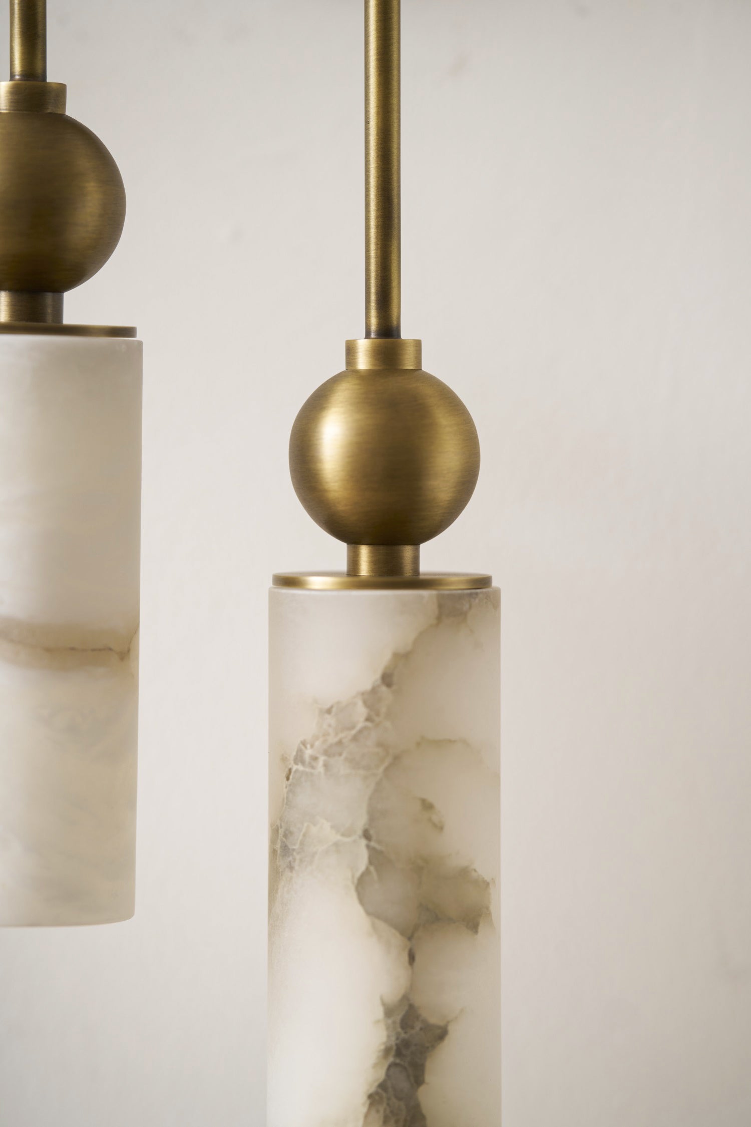 Vintage Wandleuchte mit Vogel aus Messing und Alabaster – Design-Wandlampe für Schlafzimmer, Flur und Wohnzimmer mit E14 Fassung | Restfield