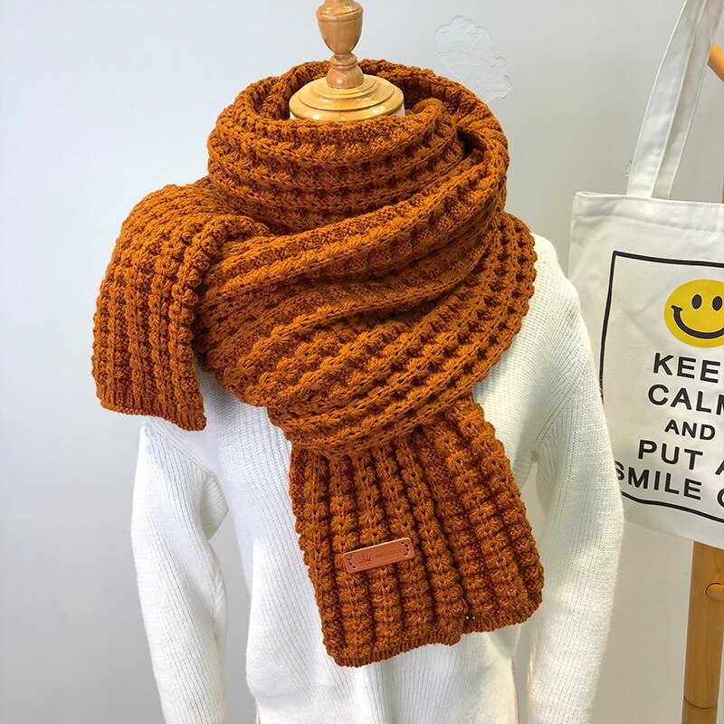 Handwoven Wool Scarf for Women Oversized 175cm Premium Winter Accessory Warm Elegant Soft Comfortable | Sansoti