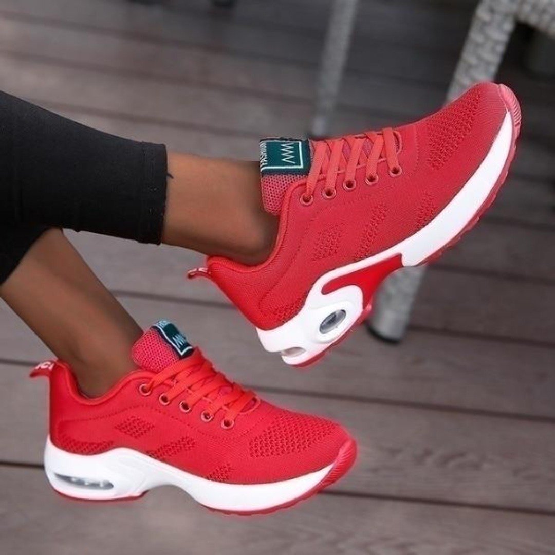 Orthopedische Sneakers Ademend Comfortabel Zwart Grijs Roze Groen Rood Paars Blauw Maat 35-42 Dagelijks | Sansoti