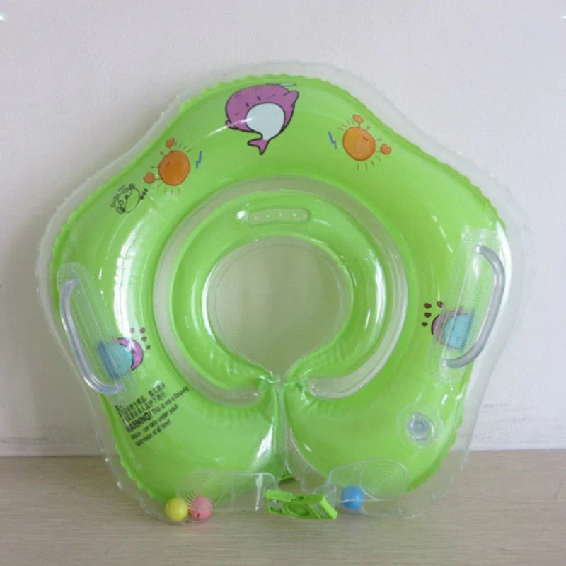Baby Neck Ring Swimming Aid for Swim Lessons from 1 Month – Safe Baby Swimming with Inflatable Neck Float | Sansoti