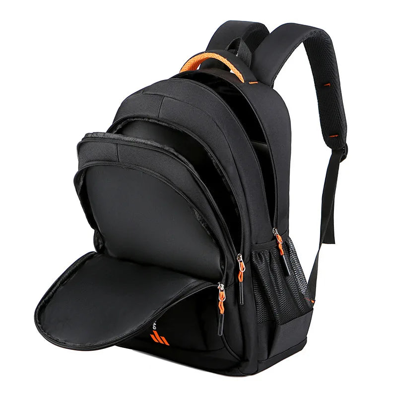 Waterdichte Rugzak 45x30x15cm Oxford Zwart Groen Blauw Oranje Rood Laptop Schooltas Business Reistas | Sansoti
