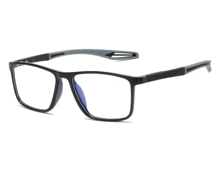 Progressieve Leesbril met Blauwe Lichtfilter Titanium Montuur | Sansoti