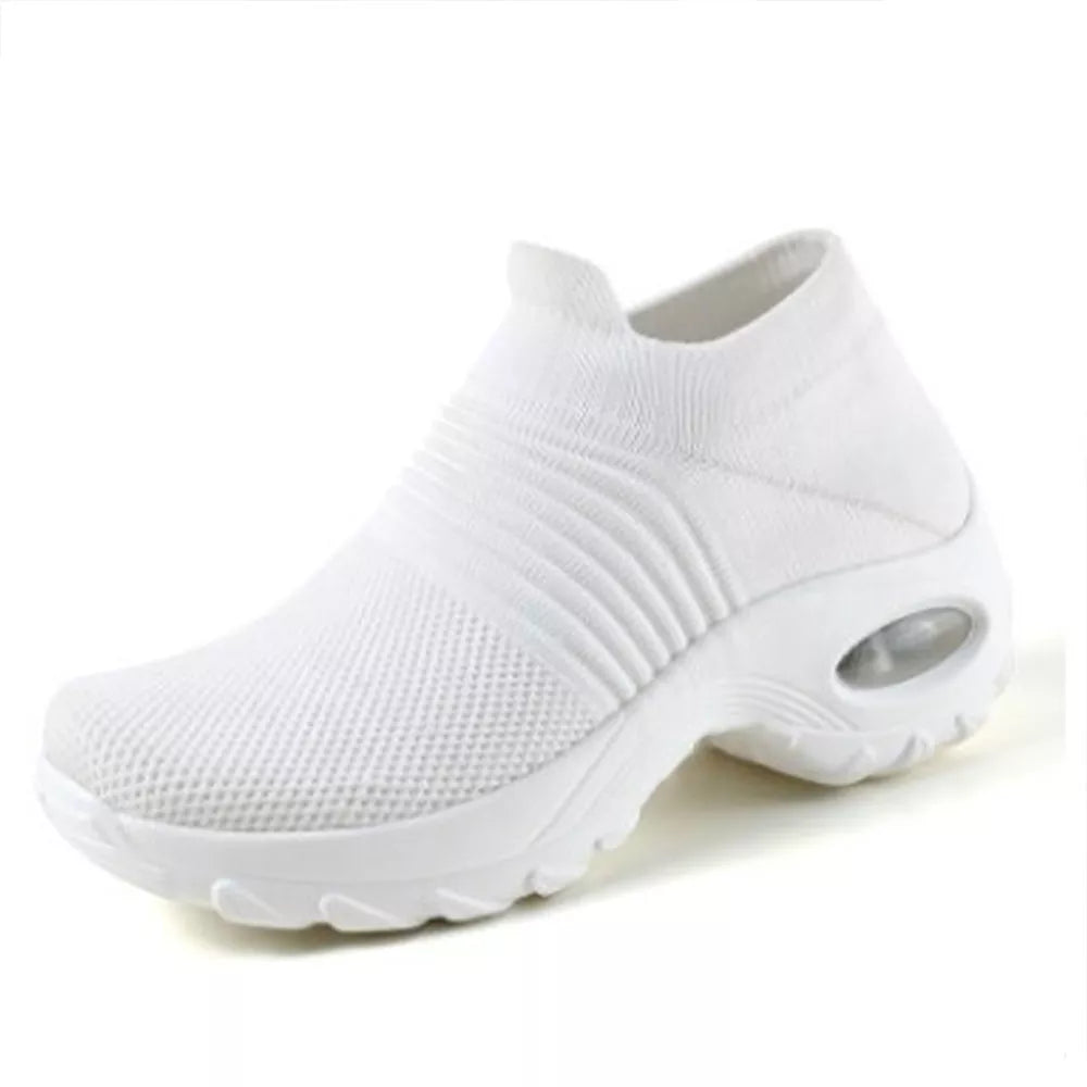 Dames Sneakers Luchtkussen Zool Steunend Wandelschoenen Optimaal Comfort Stabiliteit Dagelijks Sportief | Sansoti