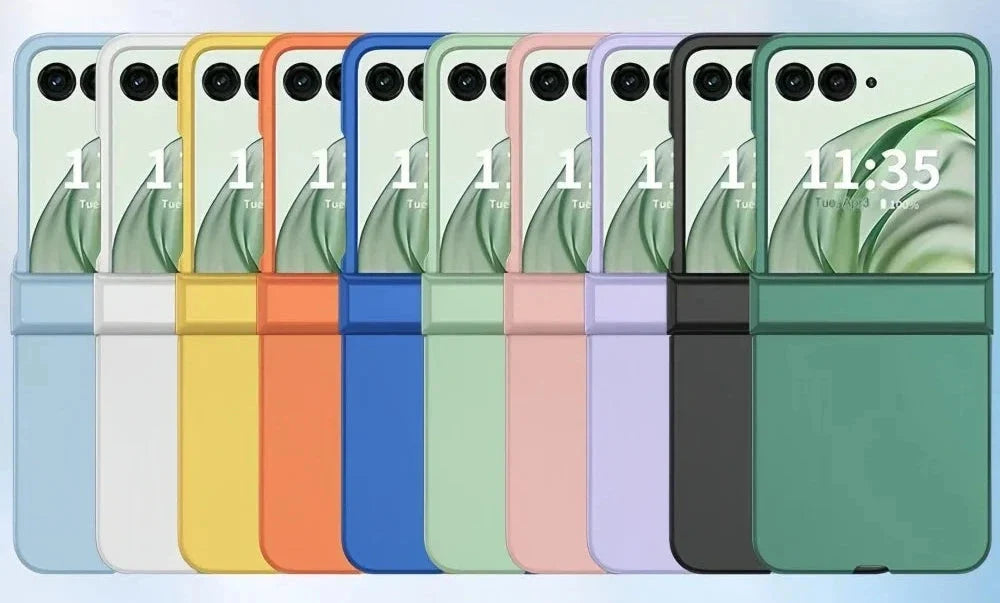 Hardcase Hoes voor Opvouwbare Smartphone met Scharnierprotectie Anti-Vingerafdruk Coating Duurzaam Beschermend | Sansoti