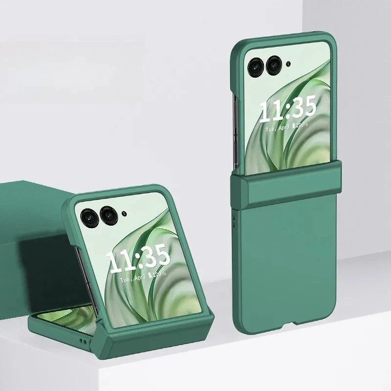 Hardcase Hoes voor Opvouwbare Smartphone met Scharnierprotectie Anti-Vingerafdruk Coating Duurzaam Beschermend | Sansoti