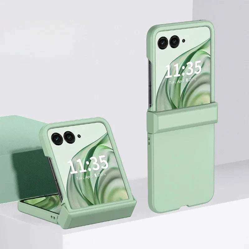 Hardcase Hoes voor Opvouwbare Smartphone met Scharnierprotectie Anti-Vingerafdruk Coating Duurzaam Beschermend | Sansoti