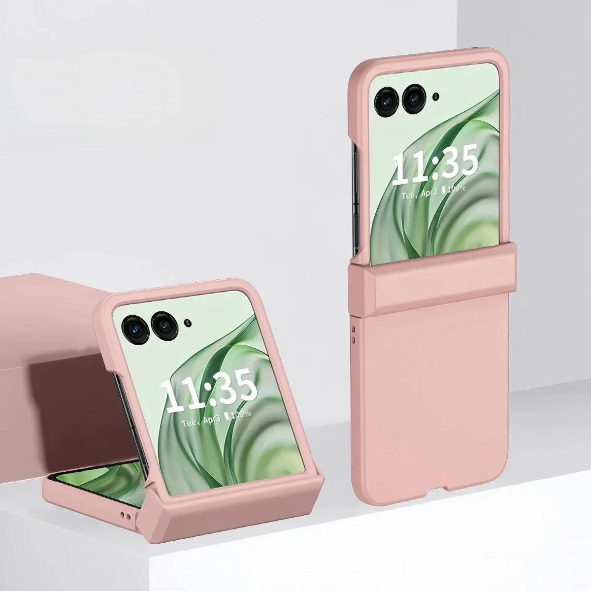 Hardcase Hoes voor Opvouwbare Smartphone met Scharnierprotectie Anti-Vingerafdruk Coating Duurzaam Beschermend | Sansoti