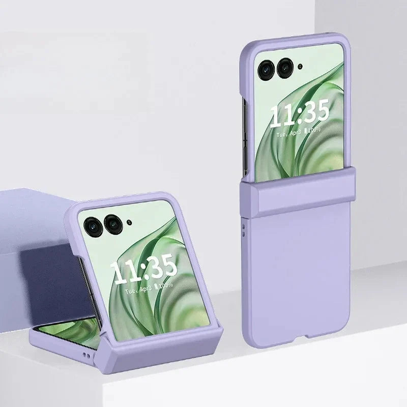 Hardcase Hoes voor Opvouwbare Smartphone met Scharnierprotectie Anti-Vingerafdruk Coating Duurzaam Beschermend | Sansoti