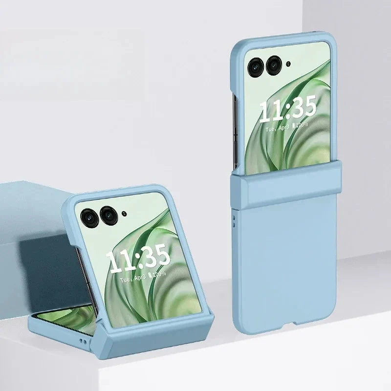 Hardcase Hoes voor Opvouwbare Smartphone met Scharnierprotectie Anti-Vingerafdruk Coating Duurzaam Beschermend | Sansoti