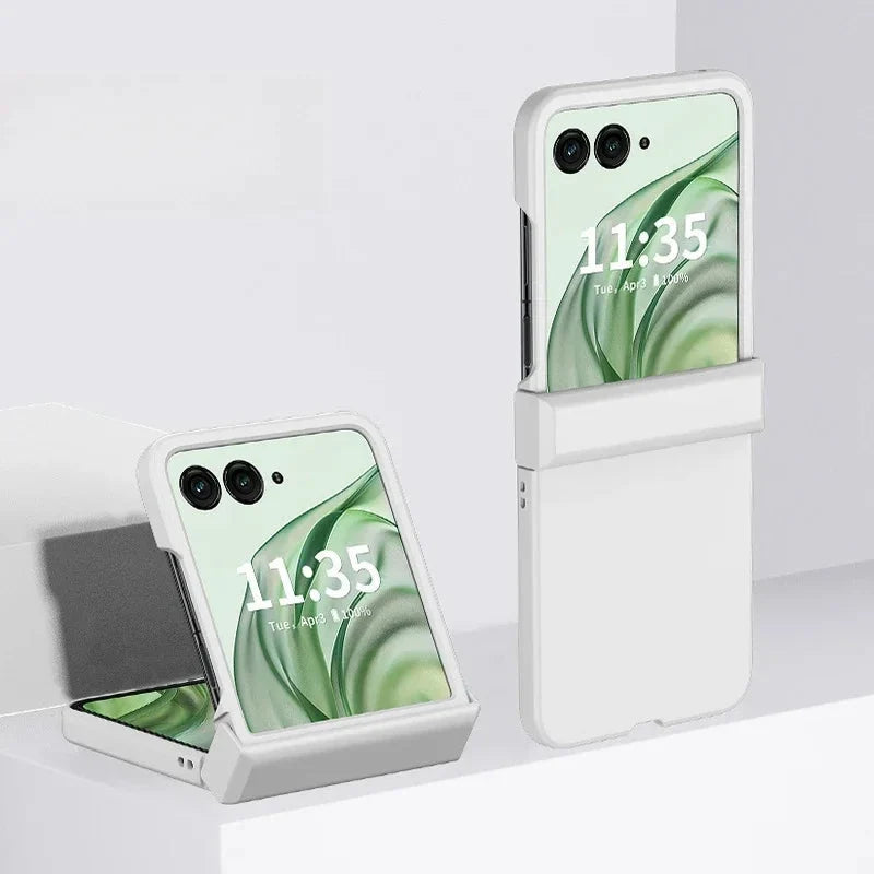Hardcase Hoes voor Opvouwbare Smartphone met Scharnierprotectie Anti-Vingerafdruk Coating Duurzaam Beschermend | Sansoti