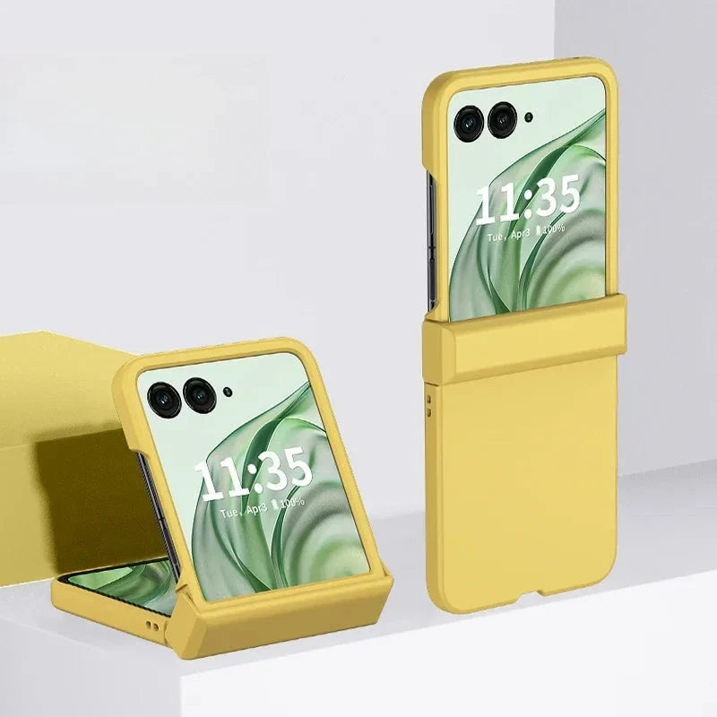 Hardcase Hoes voor Opvouwbare Smartphone met Scharnierprotectie Anti-Vingerafdruk Coating Duurzaam Beschermend | Sansoti