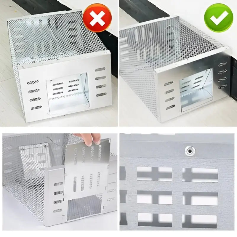 Automatische Muizenval met Gevoelige Deur – Herbruikbaar – 30x22x15cm | Sansoti