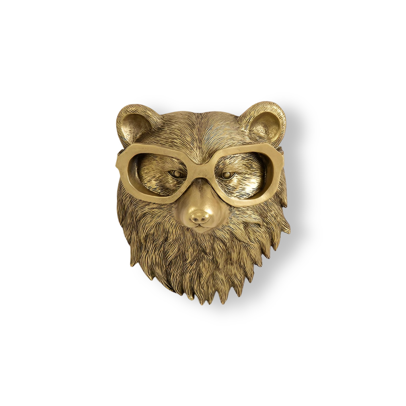 Wandhaken Tierkopf Gold Garderobenhaken Deko Wand Resin | Restfield