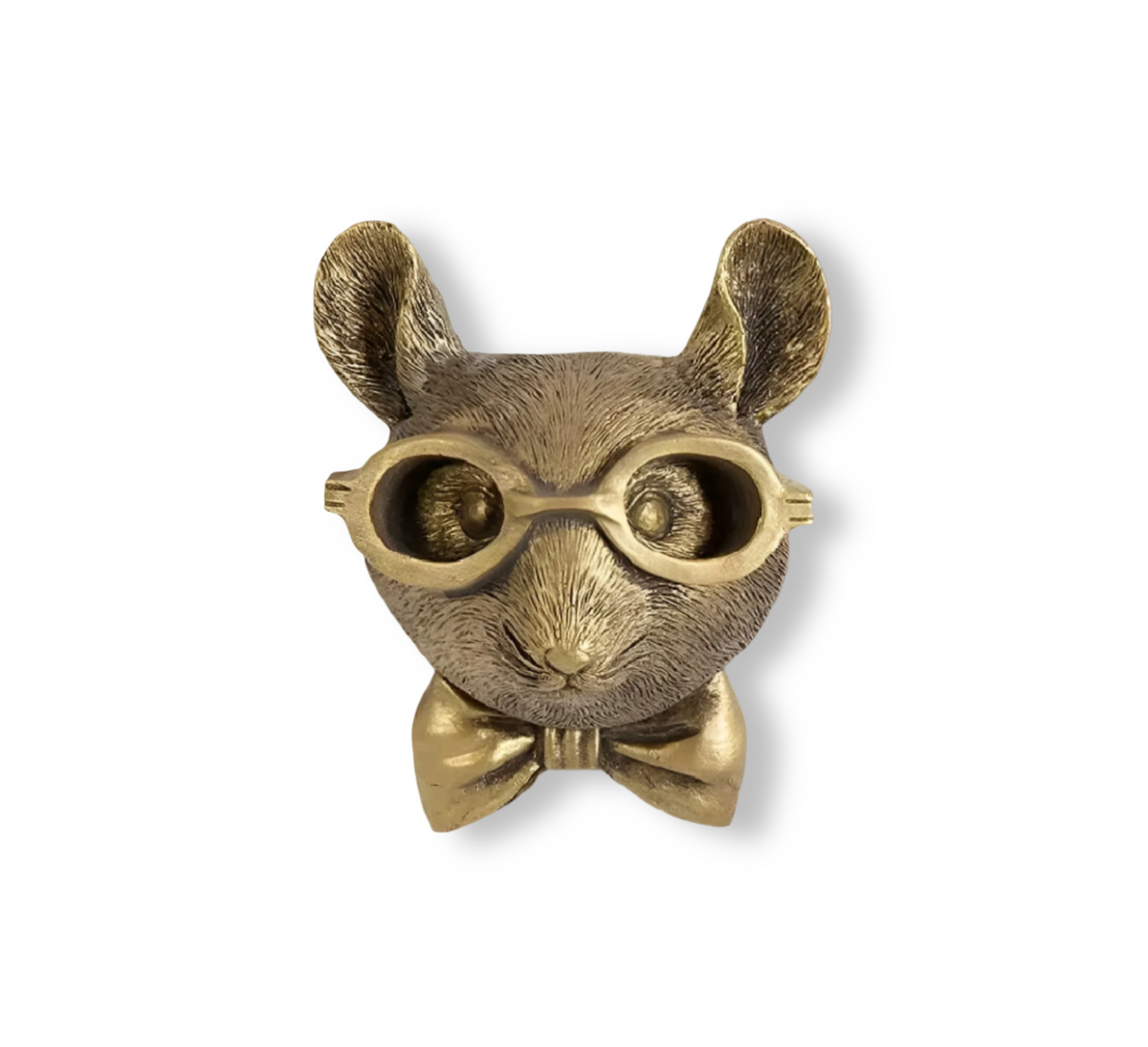Wandhaak Dierenkop Kunsthars Sculptuur Hal Woonkamer Decoratief Opbergen Brons Messing Vintage Design | Sansoti