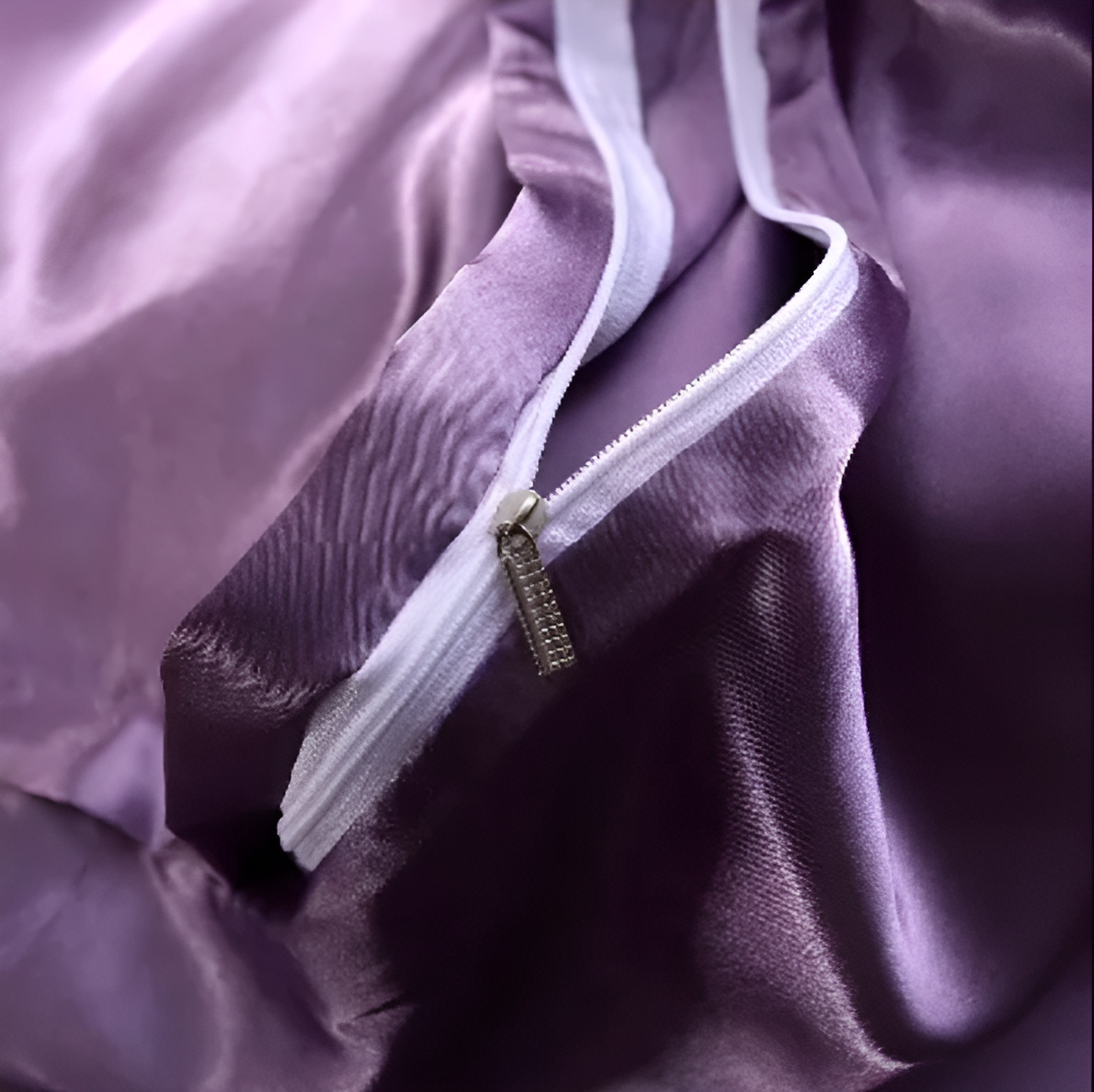 Beddengoedset Zijde 70% Mulberry 180gsm Paars Dekbedovertrek Hoeslaken Kussenslopen Luxe Slaapkamer Satijn Look | Sansoti