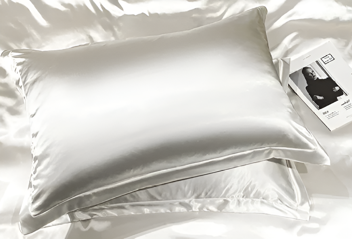 Beddengoedset Zijde 70% Mulberry 180gsm Paars Dekbedovertrek Hoeslaken Kussenslopen Luxe Slaapkamer Satijn Look | Sansoti