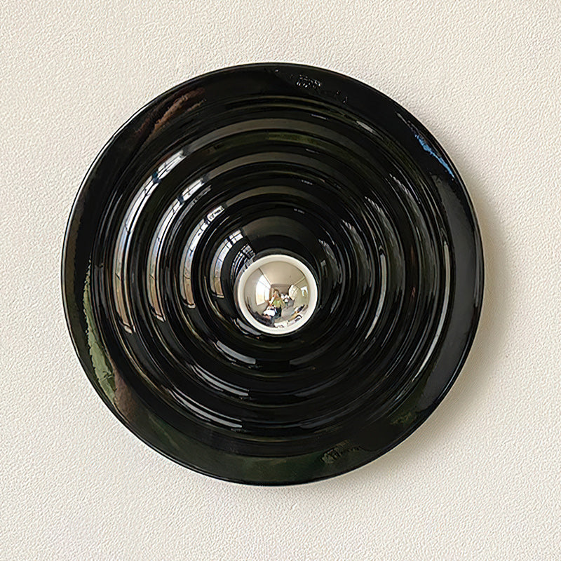 Moderne Disc Wandlamp Ijzer Wit Zwart Oranje Nikkel Messing Plafondlamp Dubbelfunctie Porches Patio Interieur Verlichting | Sansoti