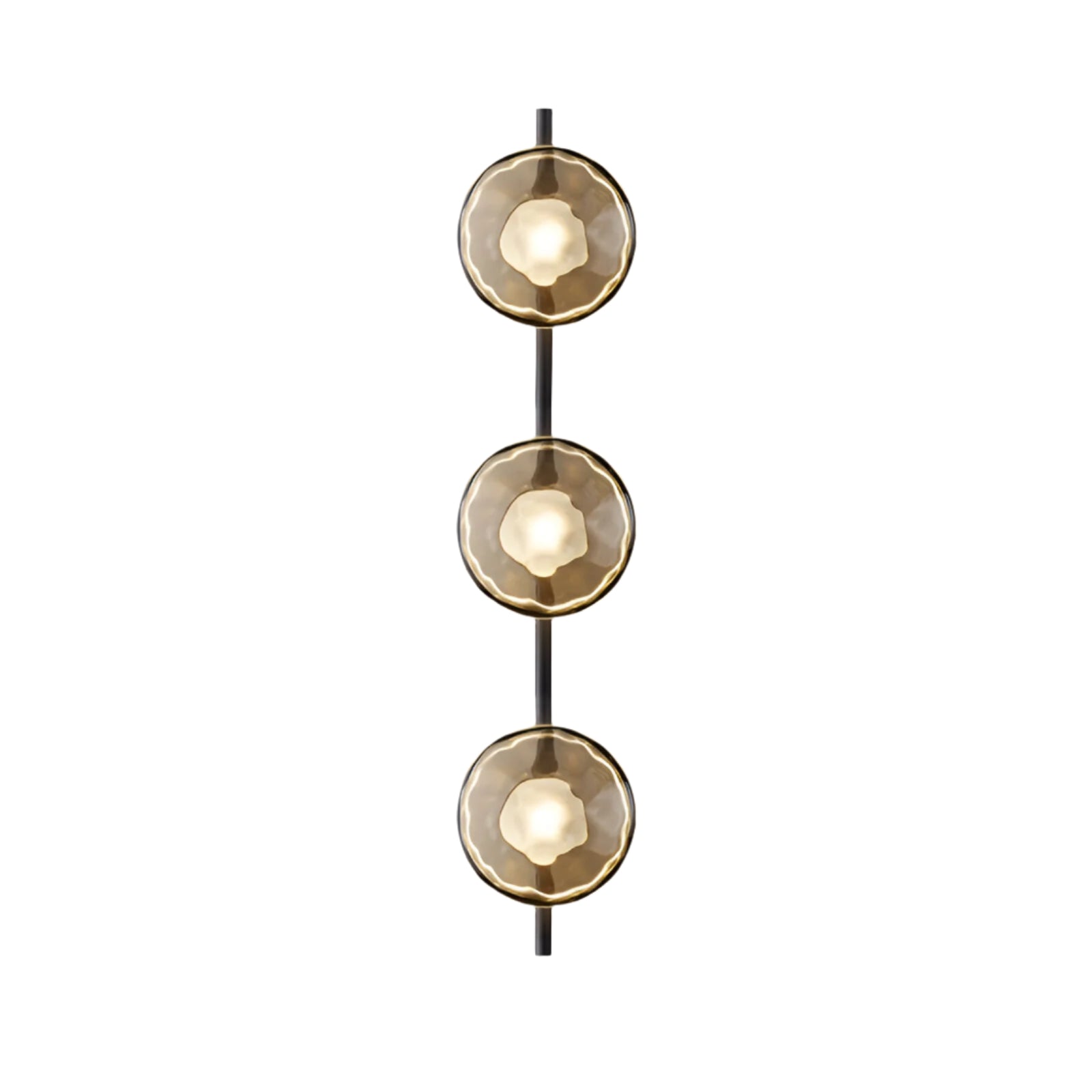 Glazen Wandlamp met Aluminium Frame – Mondgeblazen Glas – 5W LED – Moderne Wandverlichting voor Gang, Slaapkamer en Leeshoek | Sansoti