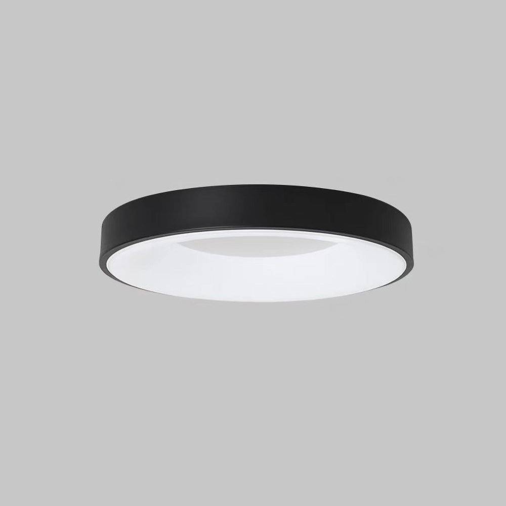 LED Deckenleuchte Rund Acryl Eisen Niedrige Räume Flur Schlafzimmer Wohnzimmer Moderne Aufbauleuchte Minimalistische Deckenbeleuchtung | Restfield